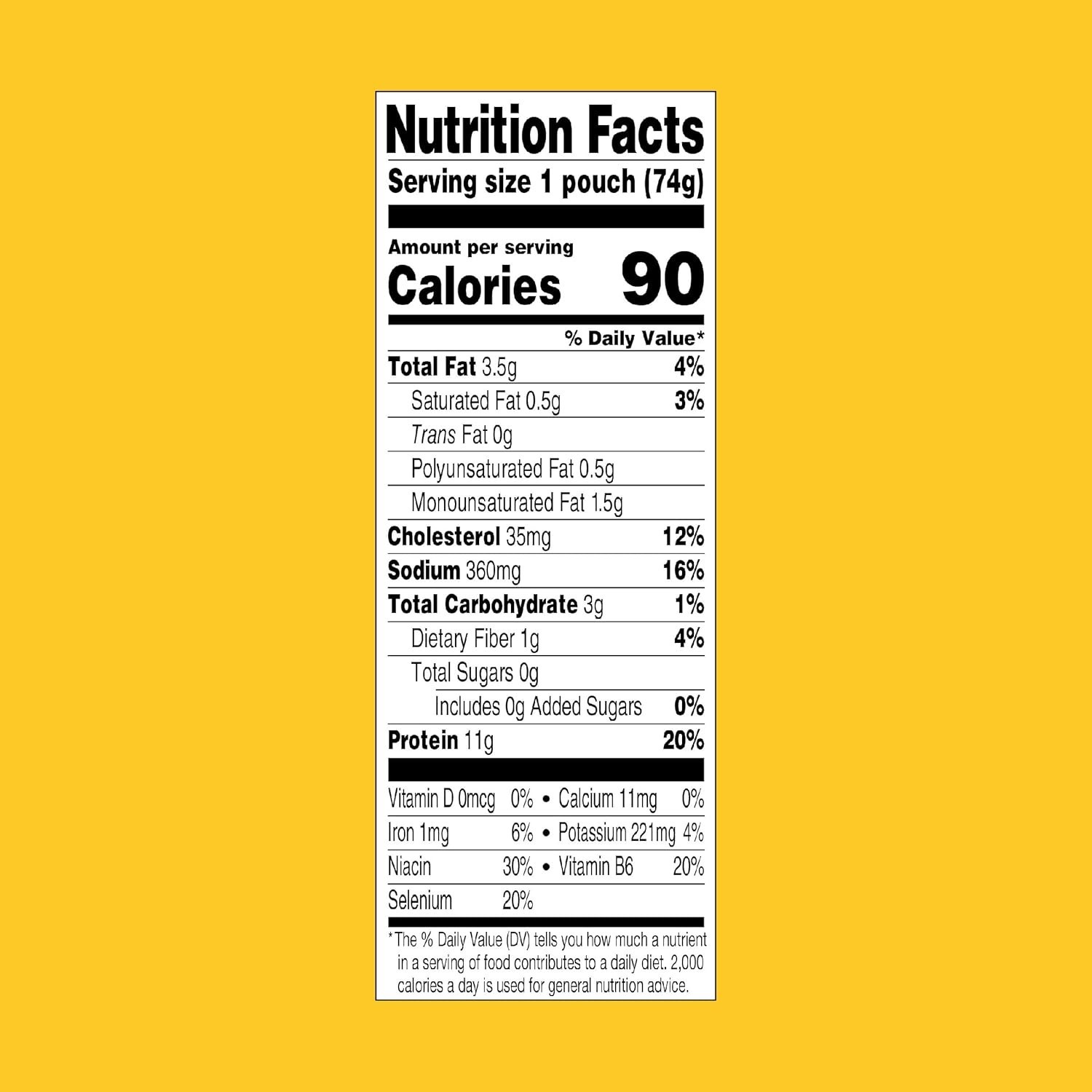 Flavor Fresh Pouches – 12 Pack Southwest Chicken, 11g Protein & 90 Calories Each
