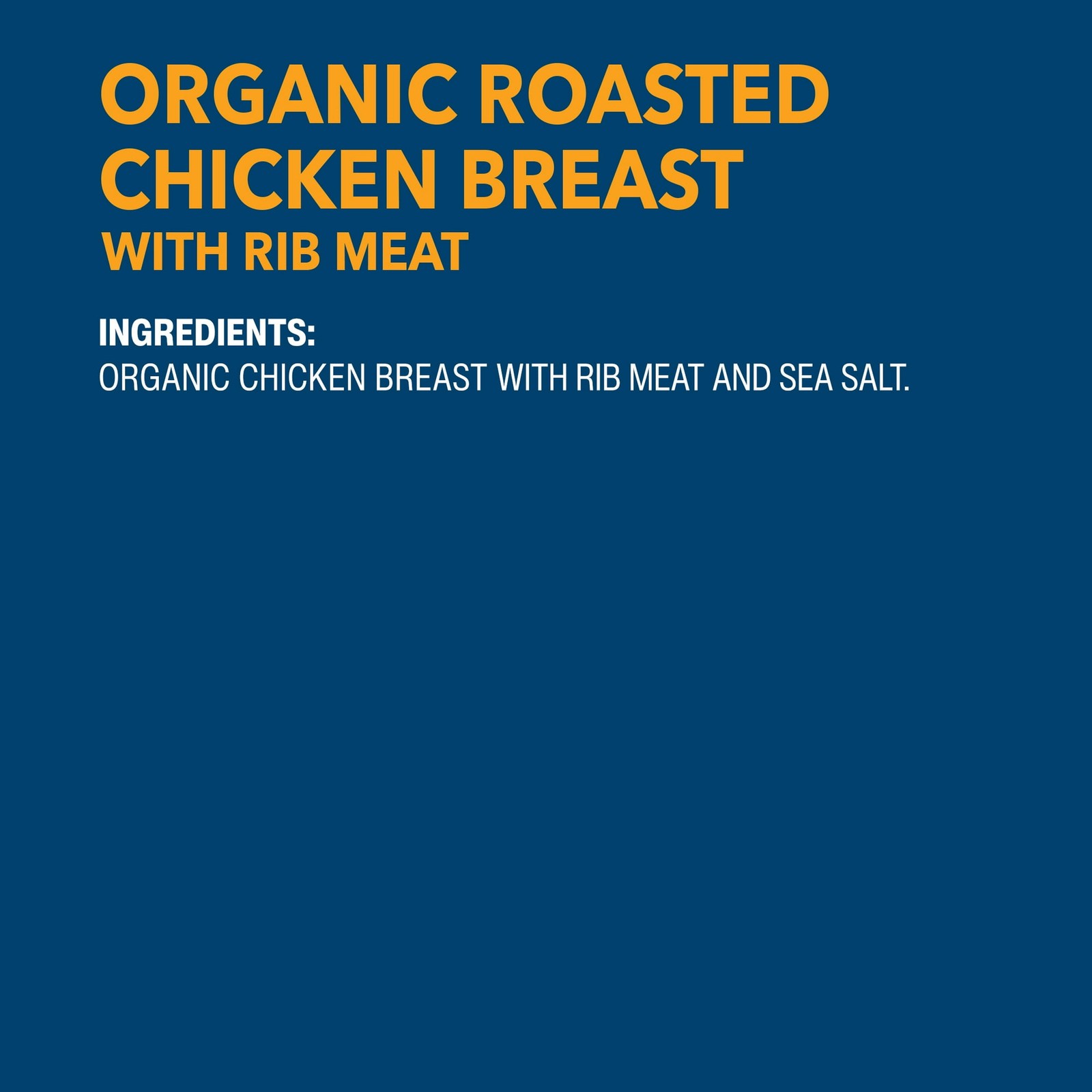 Wild Planet Organic Roasted Chicken Breast with Sea Salt, 5 oz Can