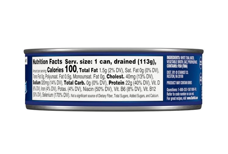 StarKist Chunk White Albacore Tuna in Water – 5 oz Can (Pack of 12)