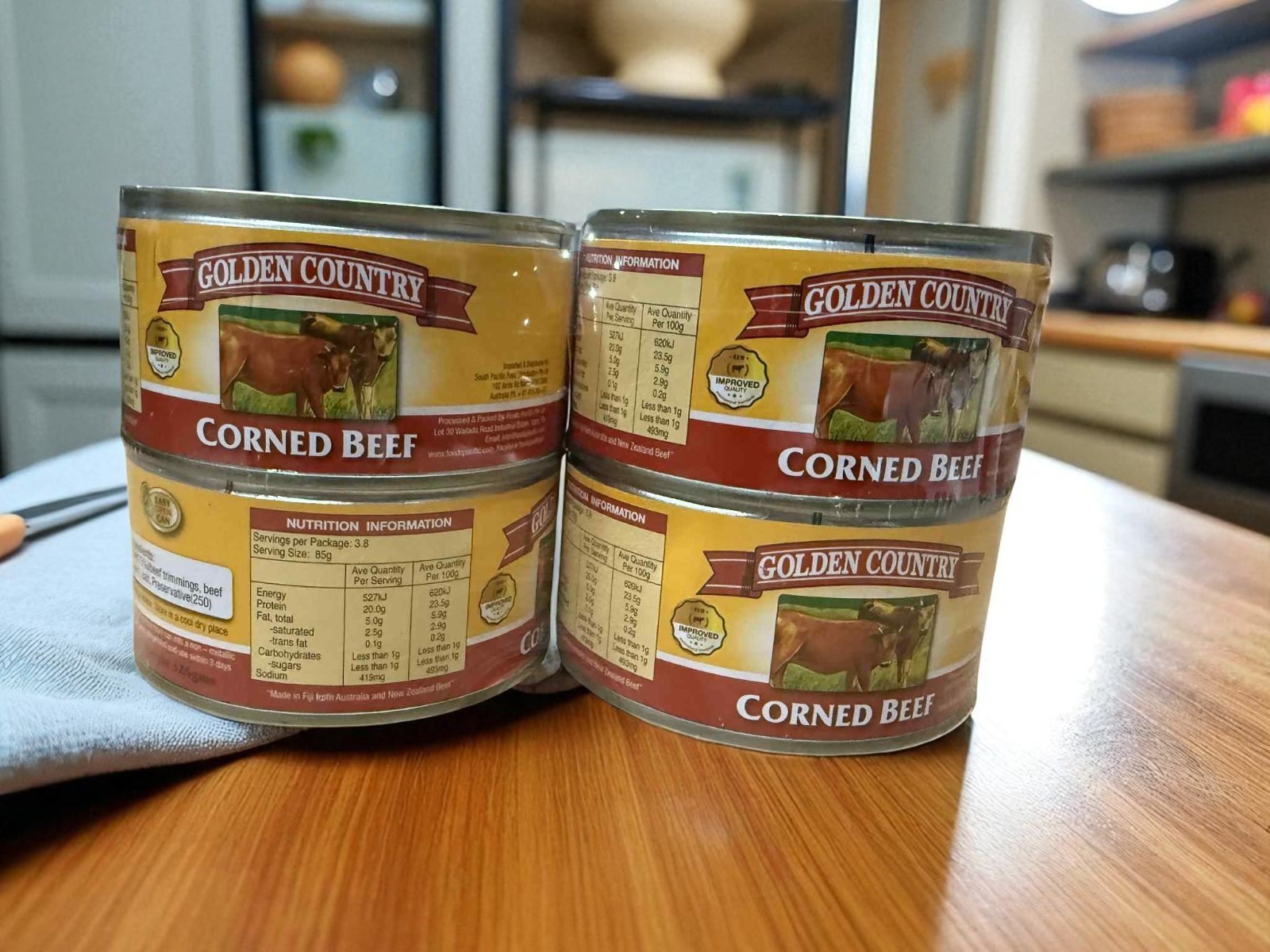 Golden Country Corned Beef (4 x326g) 4pack