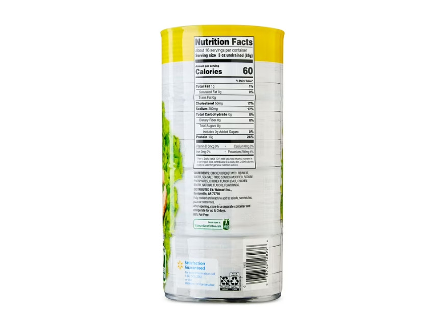 2 PACK Chunk Chicken Breast, 12.5 Ounce Can (4 Pack)