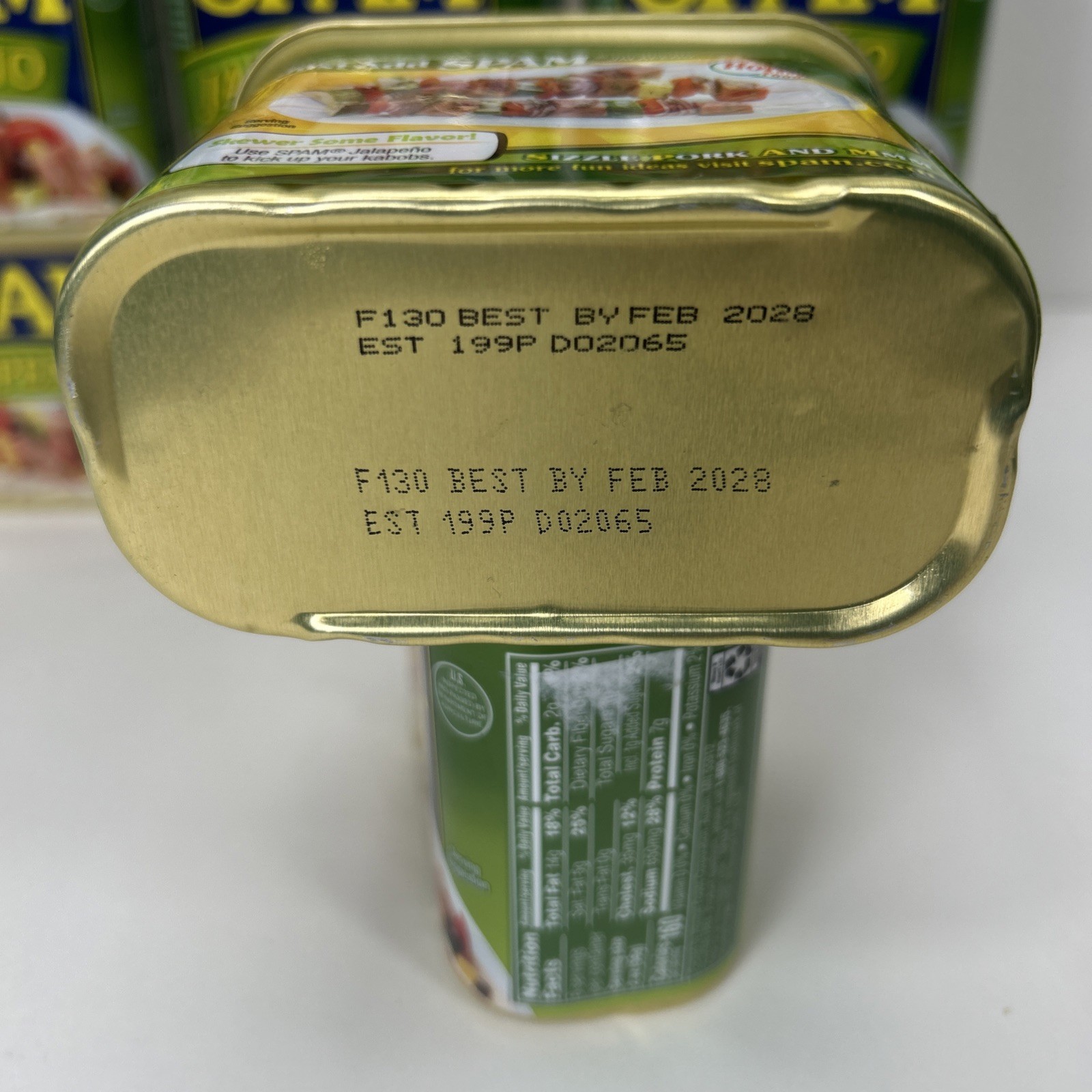 Spam Jalapeno Luncheon Meat 12 oz ( Pack of 11) Exp 02/28