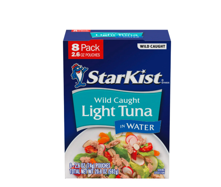 StarKist Chunk Light Tuna in Water 2.6 oz Pouch 8 Pack