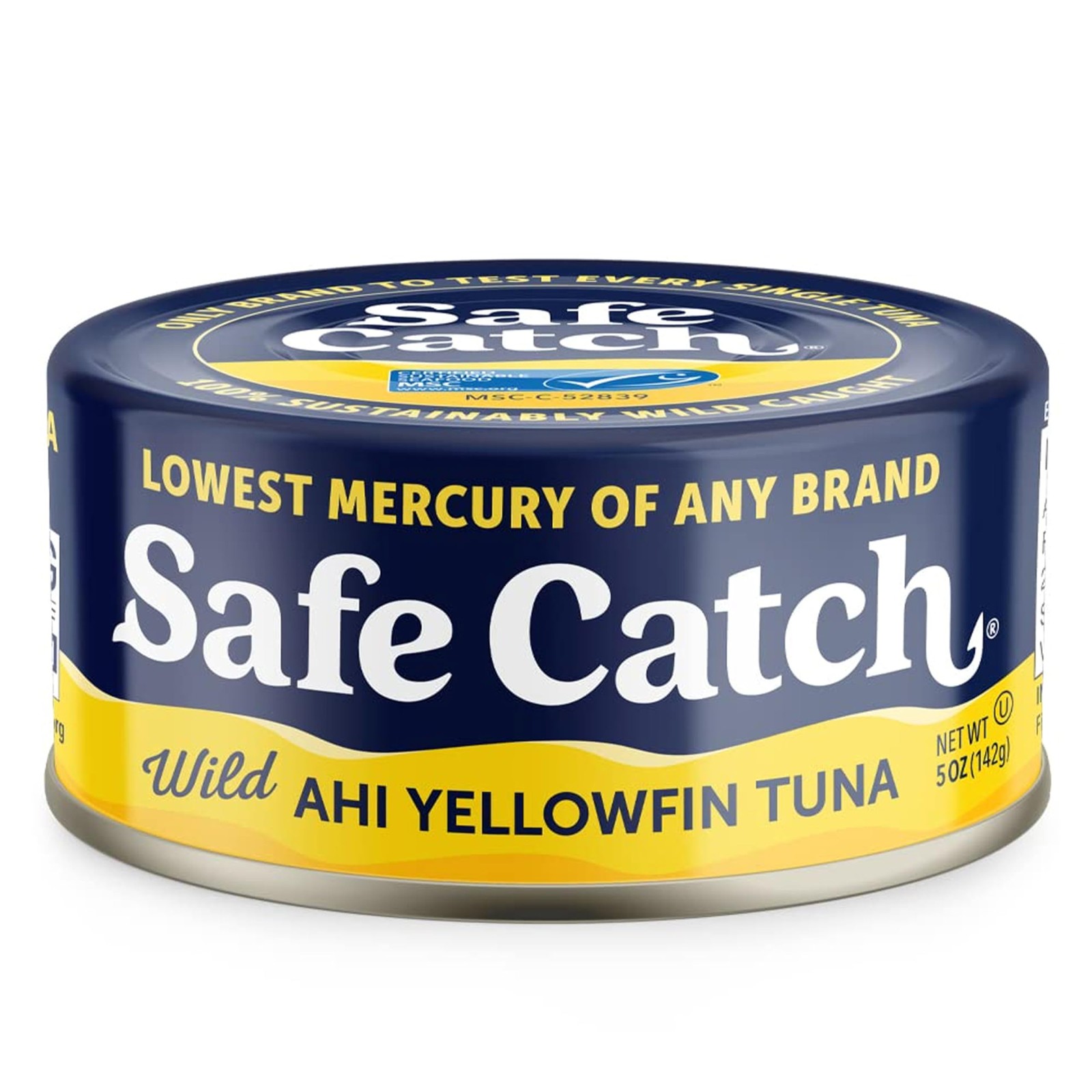 Safe Catch Wild Ahi Yellowfin Tuna Fish Canned, Wild Caught, Lowest Mercury, …