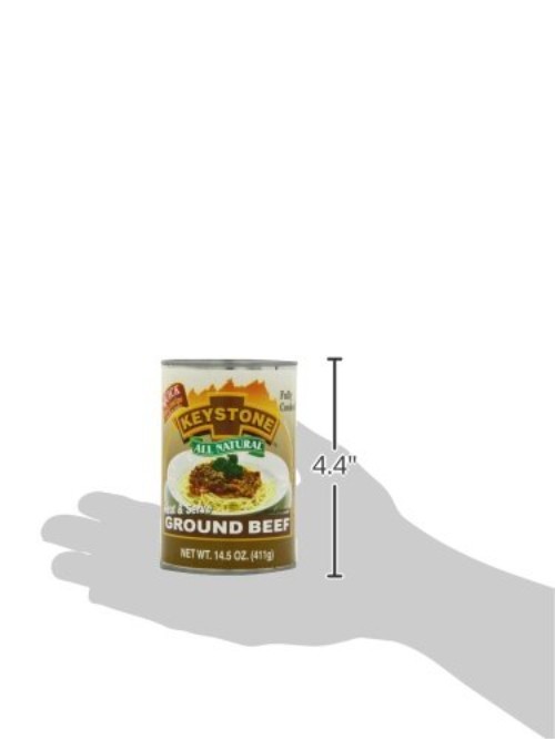 Versatile 14oz Ready-to-Eat Ground Beef – Perfect for Emergencies & Quick Meals