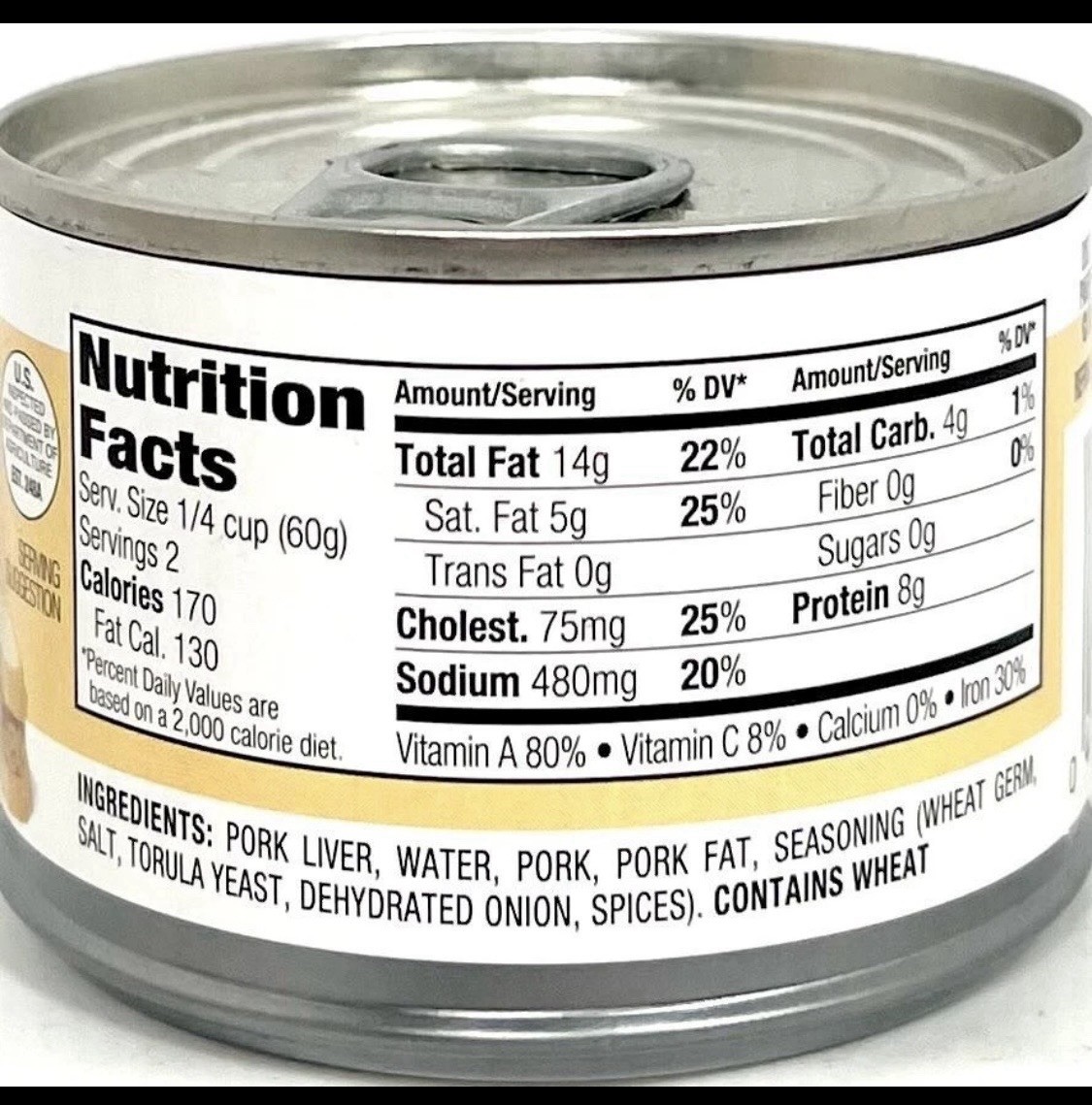 Liver Wurst By Underwood. 10 Pack Spread. 4.25 Oz Per Can. Great Treat