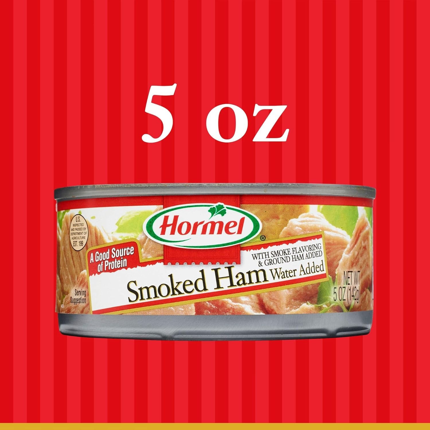 Canned Ham, Smoked, 5 Ounce Pack of 12