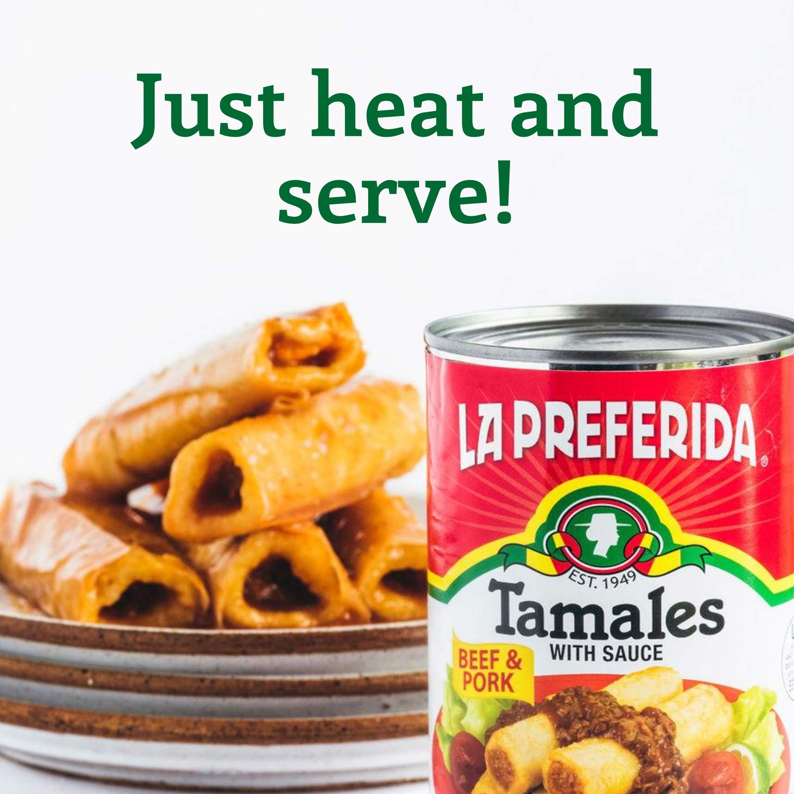Tamales Beef & Pork, 15 Ounce (pack 3)