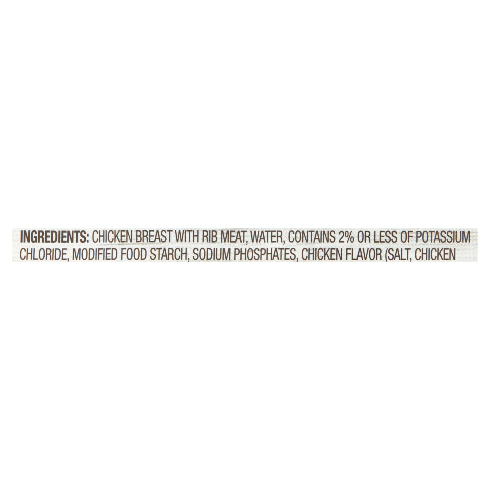 Fully Cooked Canned Chicken Breast Chunks in Water Low Sodium 12.5 oz