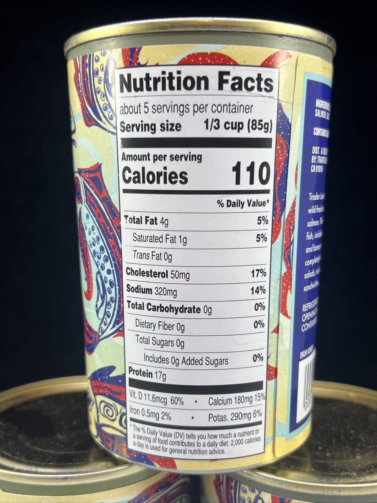 2X Trader Joe’s Wild Caught Alaskan Pink Salmon 14.75oz Exp 6/2028 Salmon & Salt