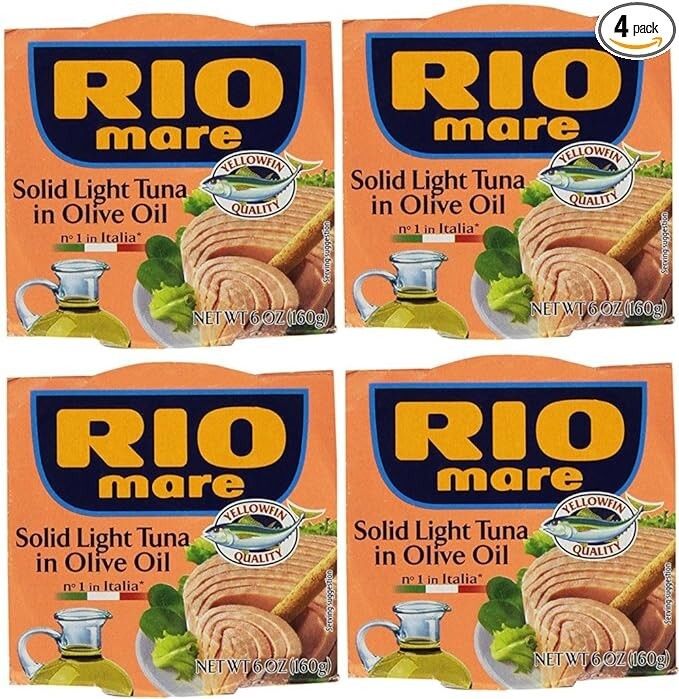 Rio Mare ITALIAN’S Solid Light Tuna in Olive Oil (Pack of 4) – FREE SHIPPING