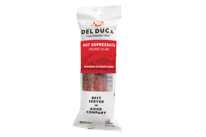 Italian Style Uncured Veneto HOT Sopressata Salami Chub
