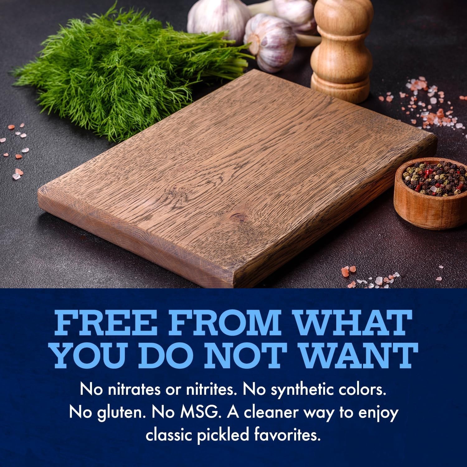 Mild Pickled Sausage, Nitrate-Free, Gluten Free 32oz