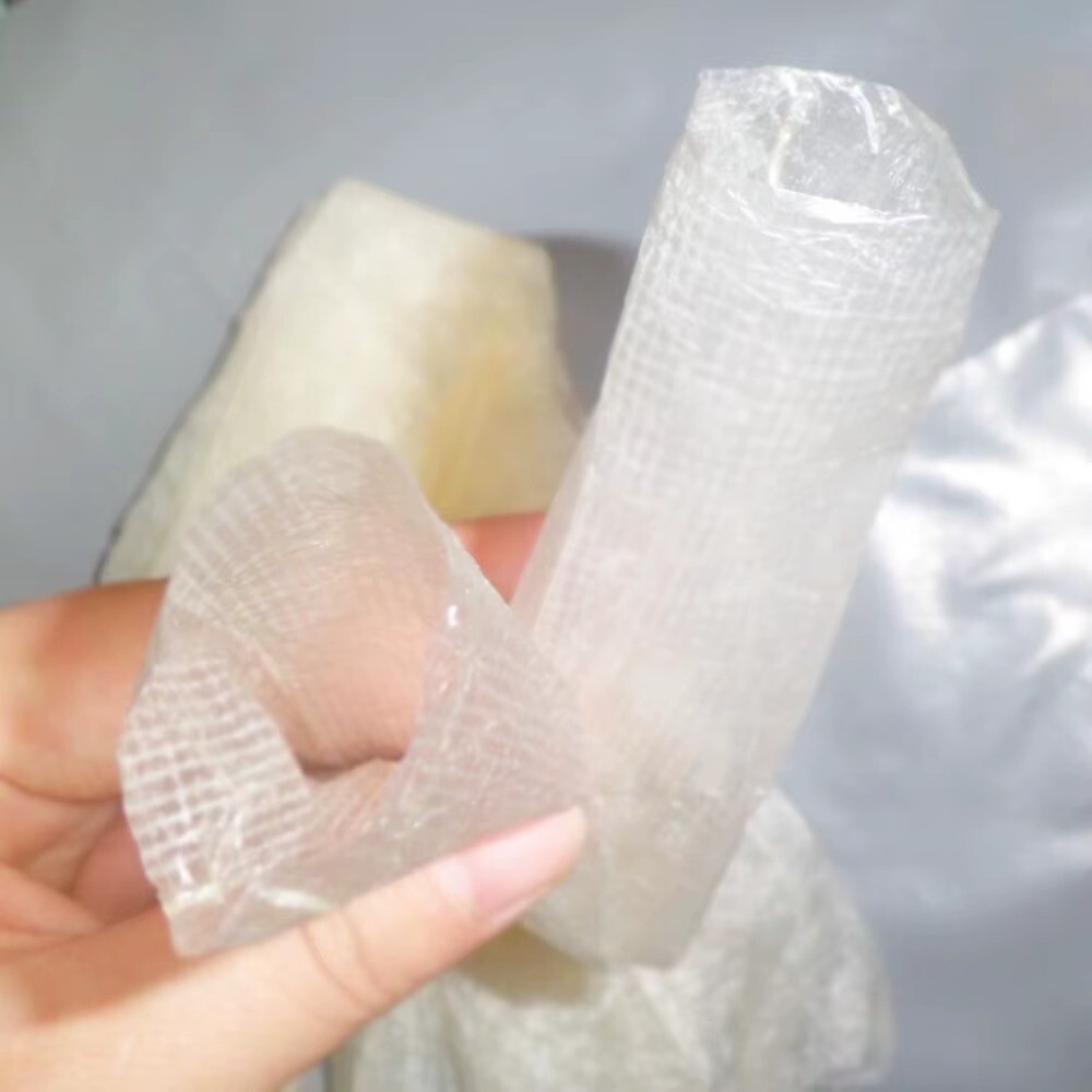 10Pcs/Bag 25M Casing Sausage 18-21mm Dry Shell Tube Filler Packaging Inedible