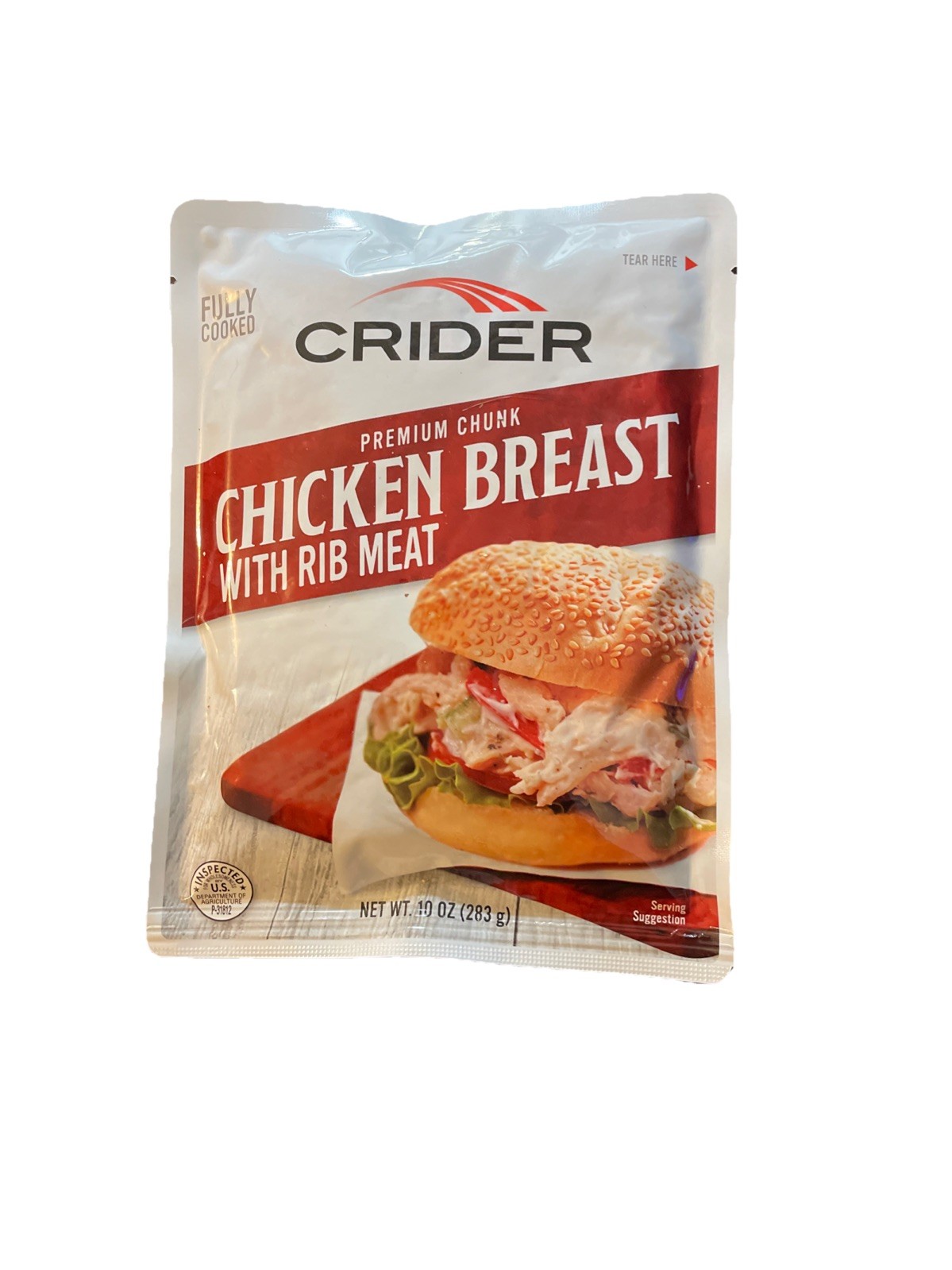 crider premium chunk chicken breast with rib meat