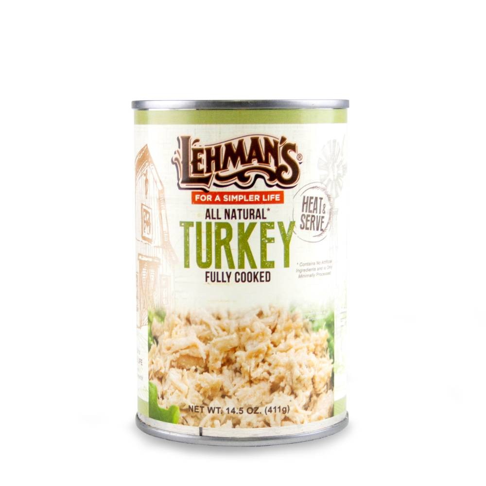 Lehman’s All Natural Canned Meat, USA Made Ready to Eat, 14.5 oz, Pk of 3