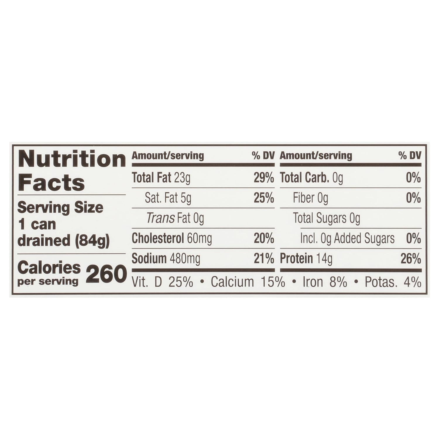 Wild Caught Gourmet Brisling Sardines in Extra Virgin Olive Oil, 4.23 Oz Can (Pa