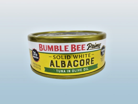BUMBLE BEE PRIME SOLID WHITE ALBACORE TUNA IN OLIVE OIL 5 OZ NWOB EXP: 2028 5PCS