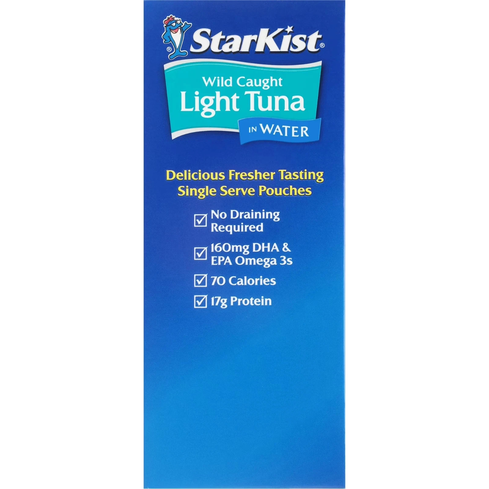 StarKist Chunk Light Tuna in Water 2.6 oz Pouch 8 Pack