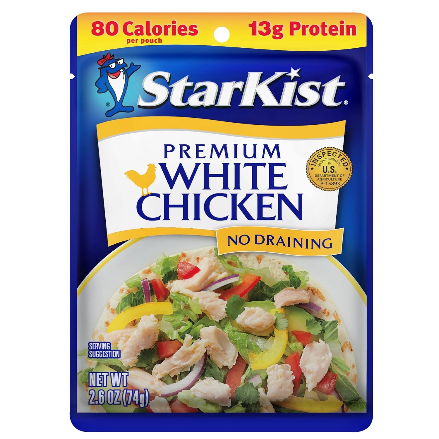 StarKist Premium White Chicken 2.6oz Pouch