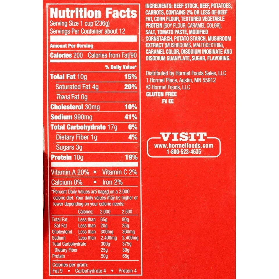 Dinty Moore Beef Stew 15 Oz ( Total 12 Pack)