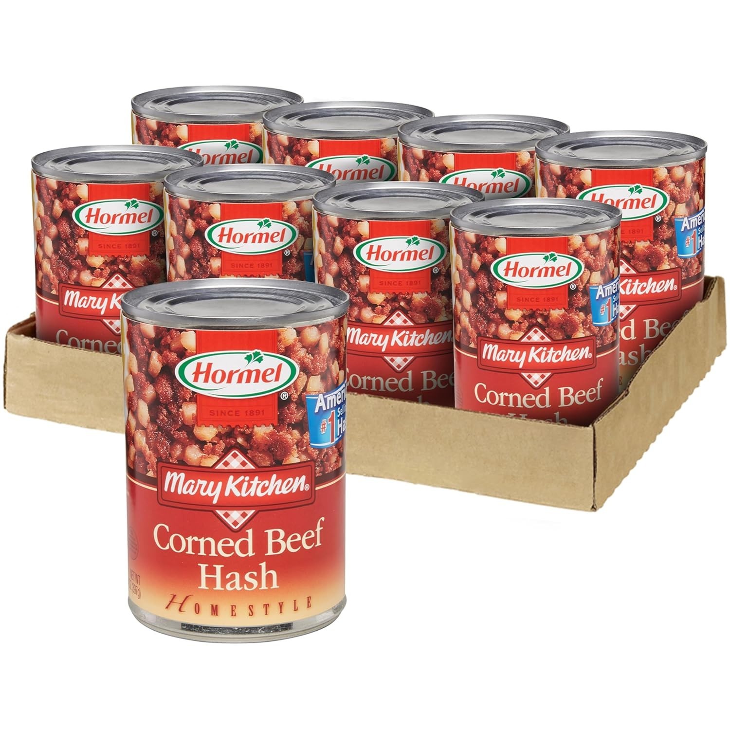 Corned Beef Hash 4oz Pack of 8 – Easy Breakfast, Protein, Versatile