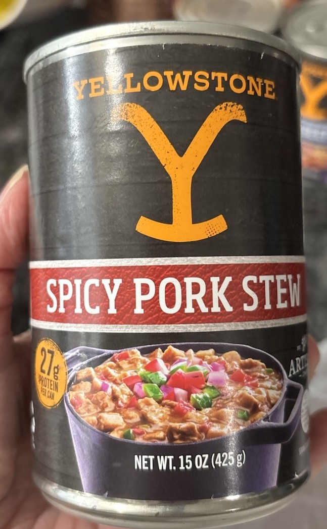 Yellowstone Cowboy Spicy Pork Stew 15 Oz Can
