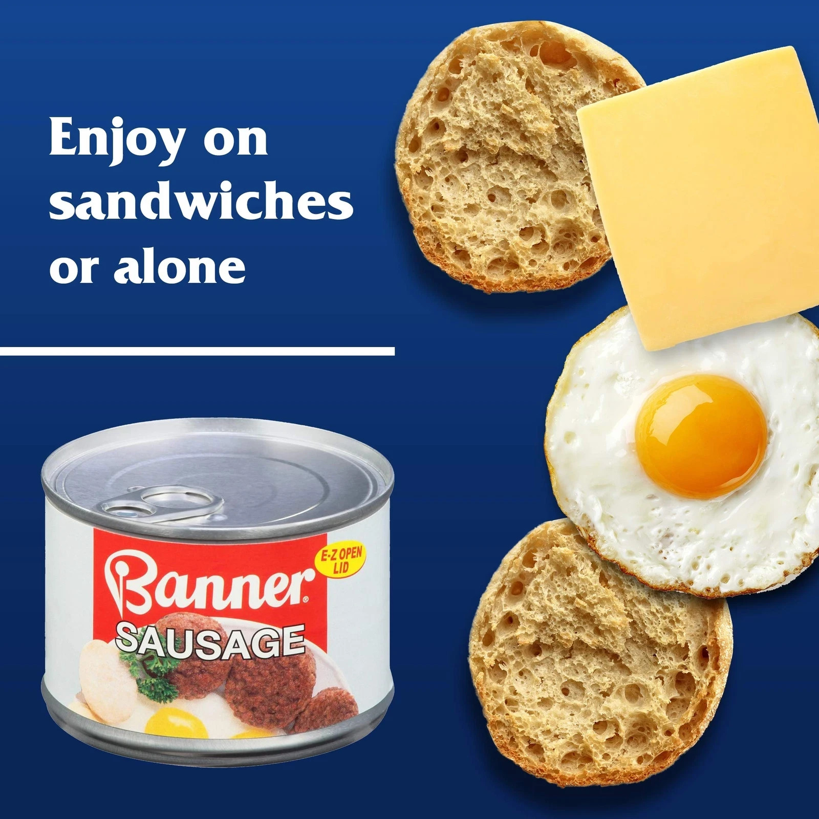 Banner Sausage Canned Sausage 10.5 OZ Pack of 12