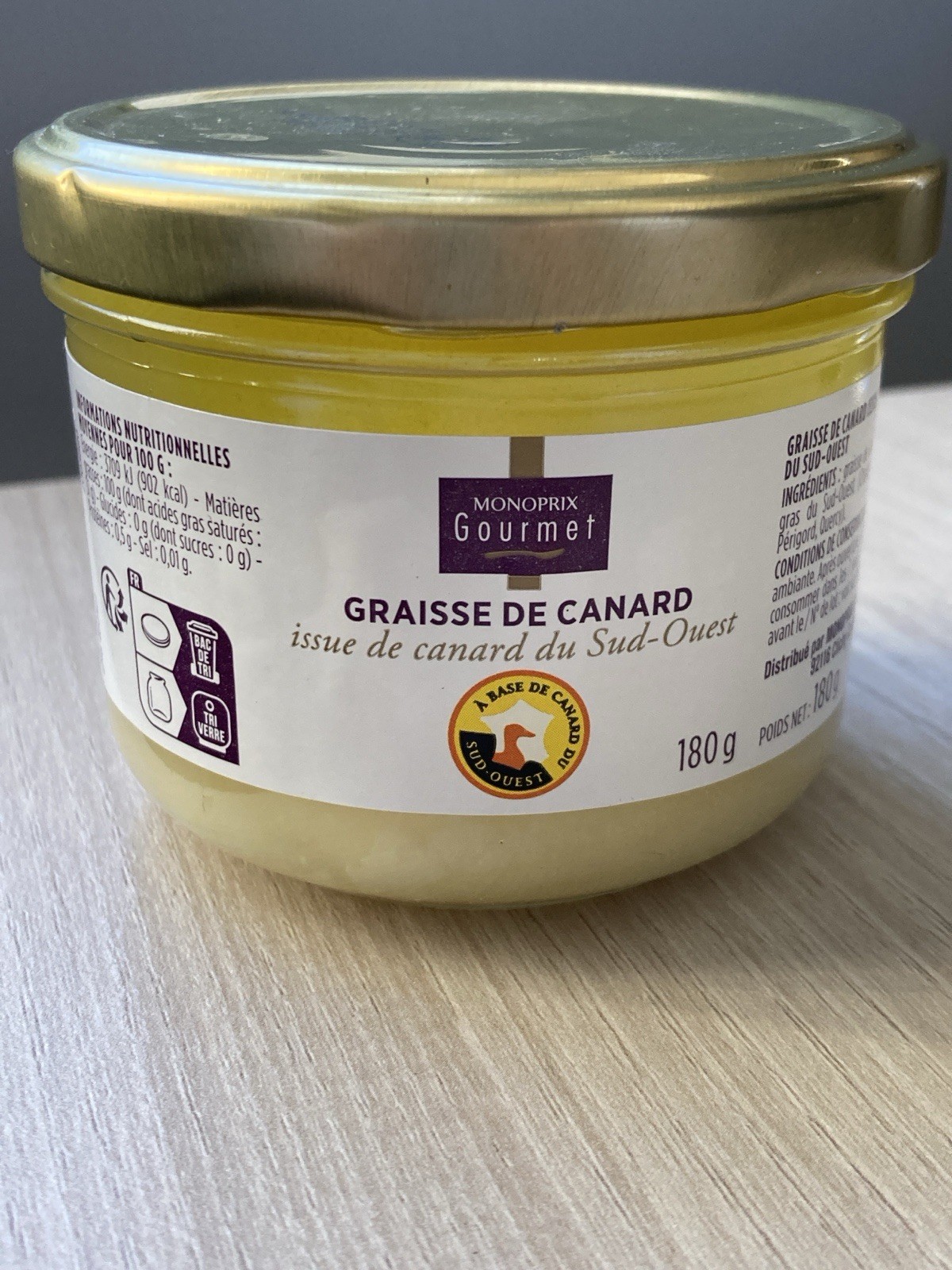 Duck Fat from France 180g