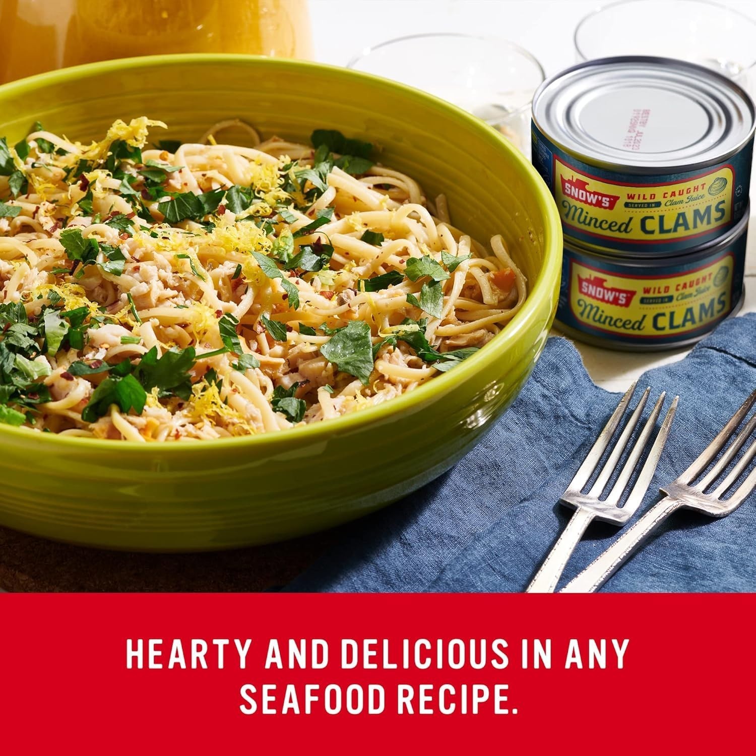 6.5 oz Canned Minced Clams – Versatile & Keto Friendly Seafood Pantry Staple