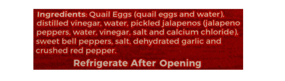 7 Farms Pickled Jalapeno Quail Eggs…