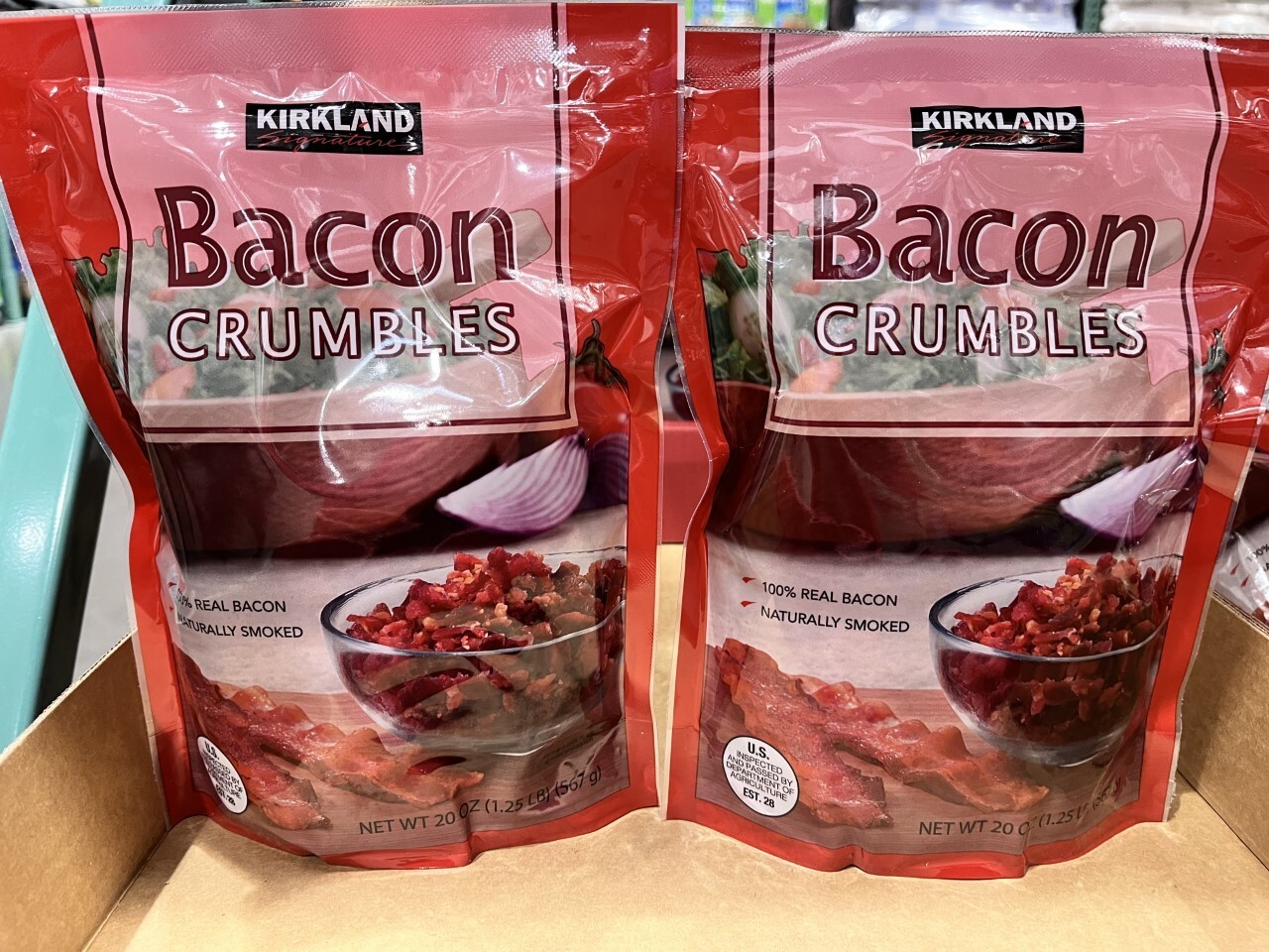 2 PACK – Kirkland Signature Bacon Crumbles 20 oz