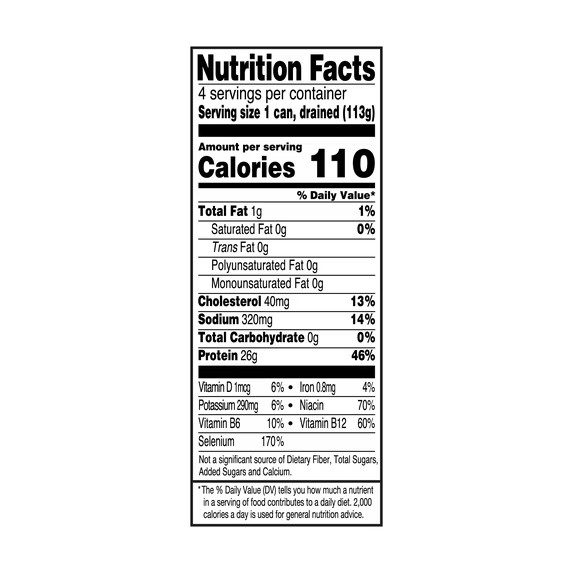 StarKist Solid White Albacore Tuna in Water , 5 oz Can, 4-Pack