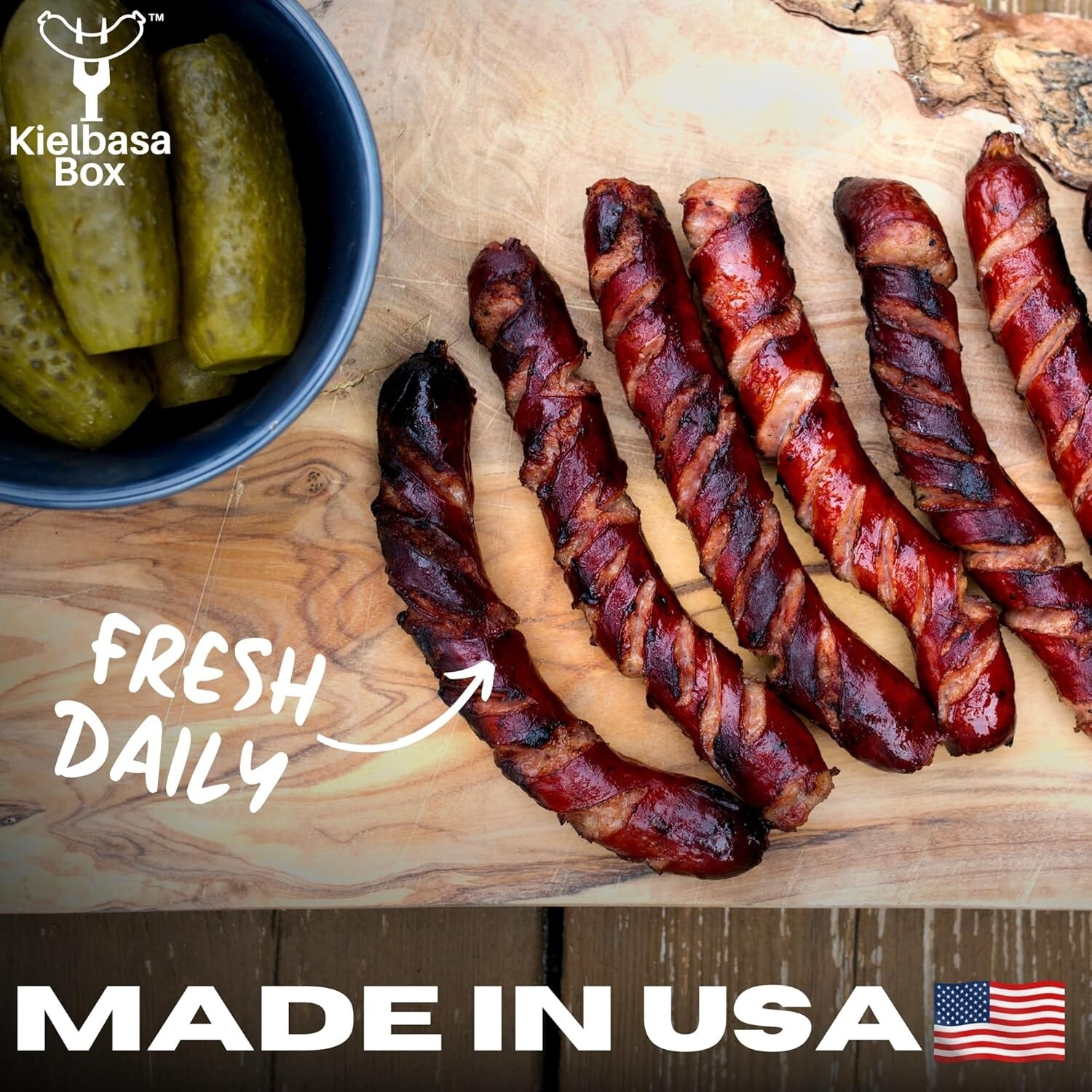 KIELBASA BOX – Polish Sausage Kabanos, Slaska, Bbq, Smoked, Grill, Mustard Free