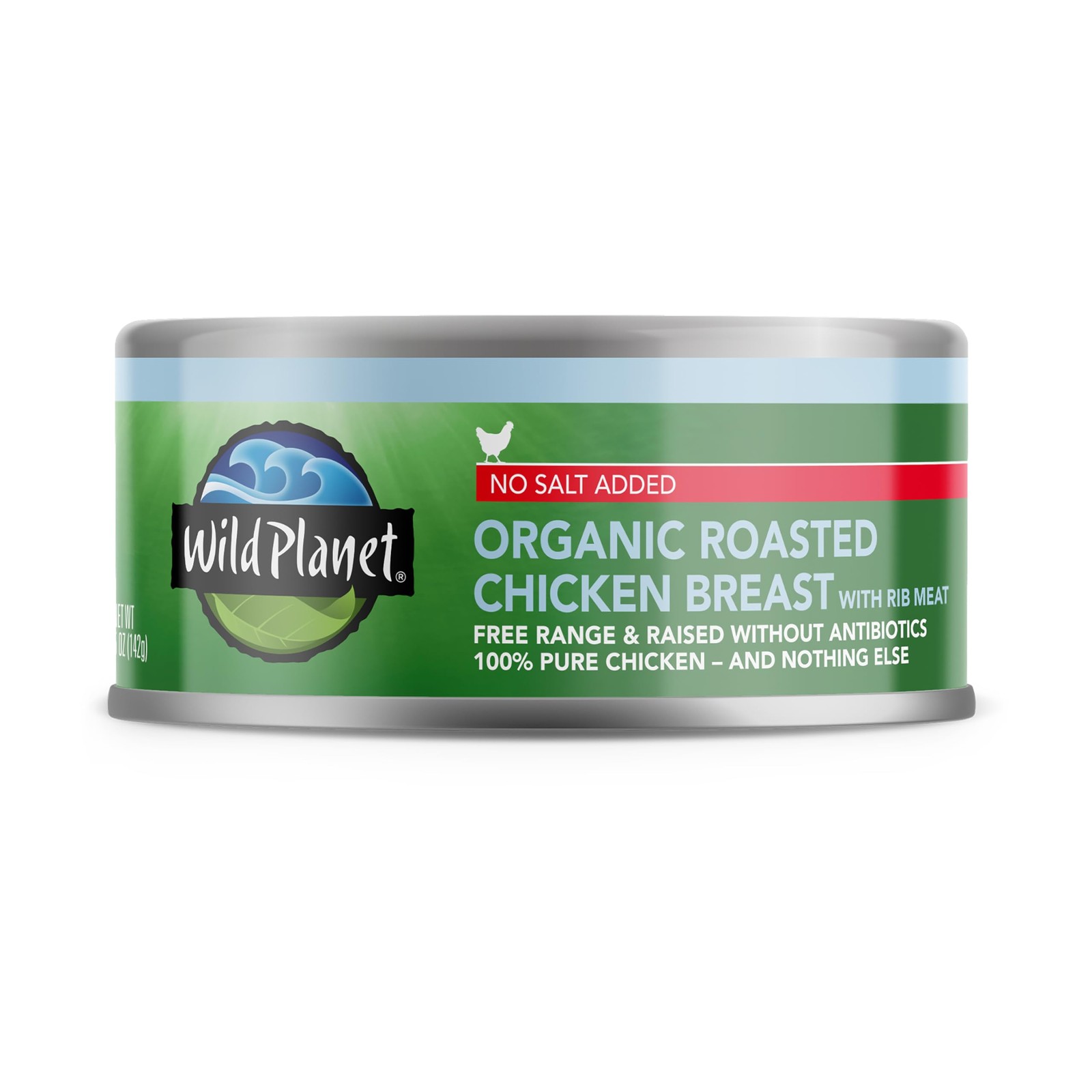 Wild Planet Organic Roasted Chicken Breast with Rib Meat, Skinless and Bonel…