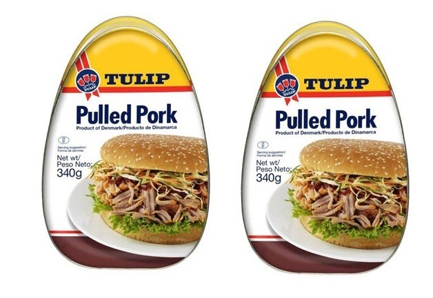 Tulip Pulled Pork Meat Marinated Fully Cooked 2 PK-12oz. Exp 2027