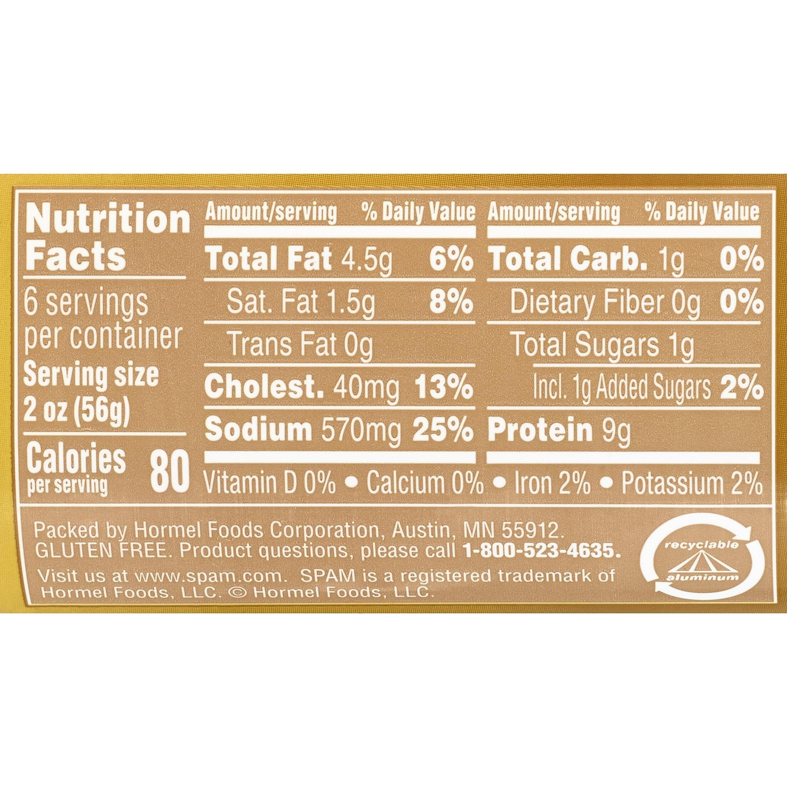 (12 Pack) SPAM Oven Roasted Turkey, 12 Oz Can