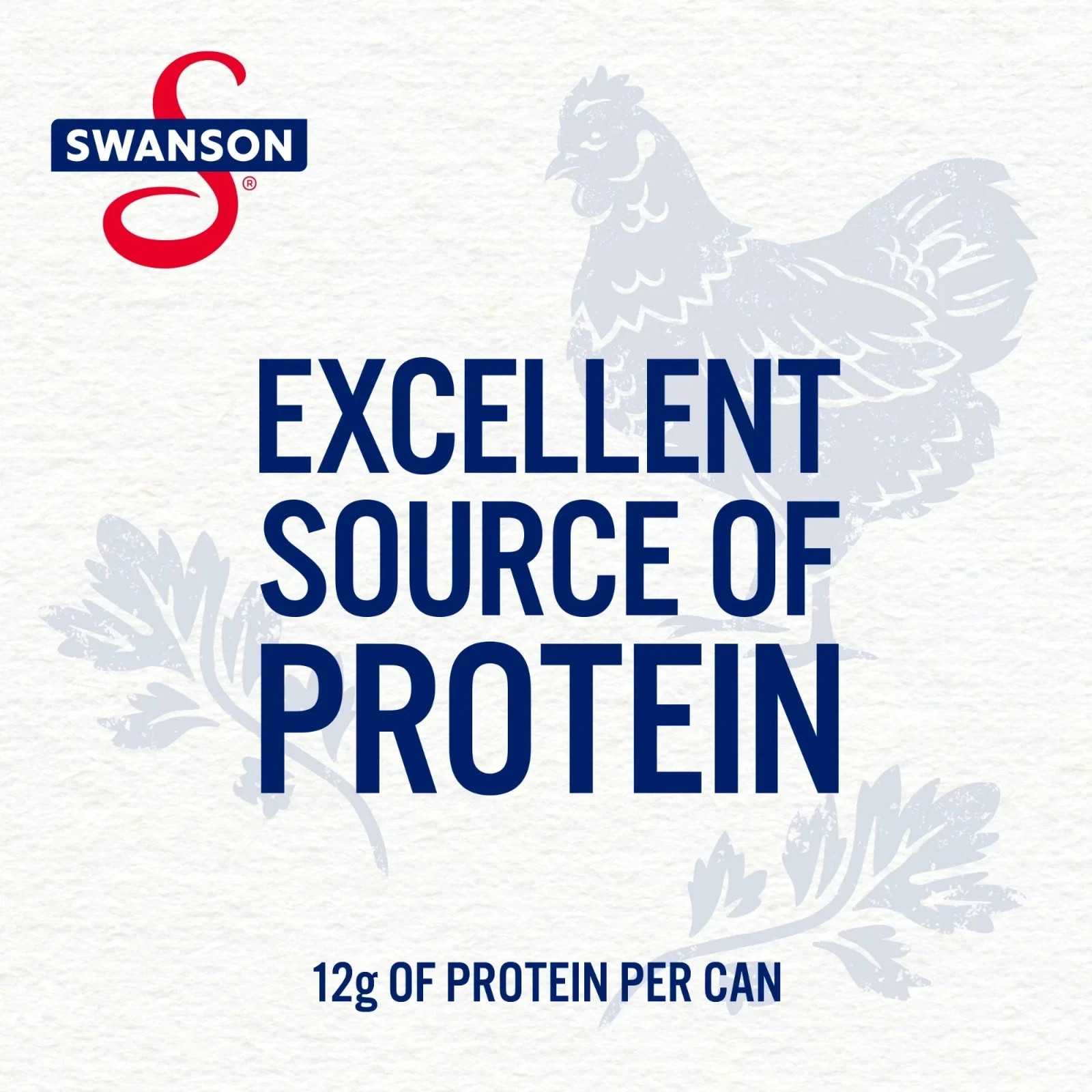Swanson White Premium Chunk Chicken Breast with Rib Meat, 4.5 oz (4 Pack)