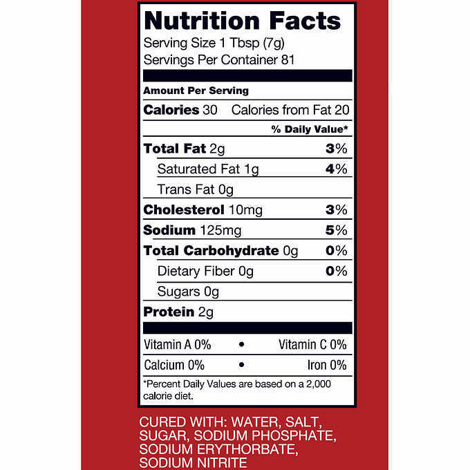 2 Packs Kirkland Signature Bacon Crumbles 20 oz Each Pack