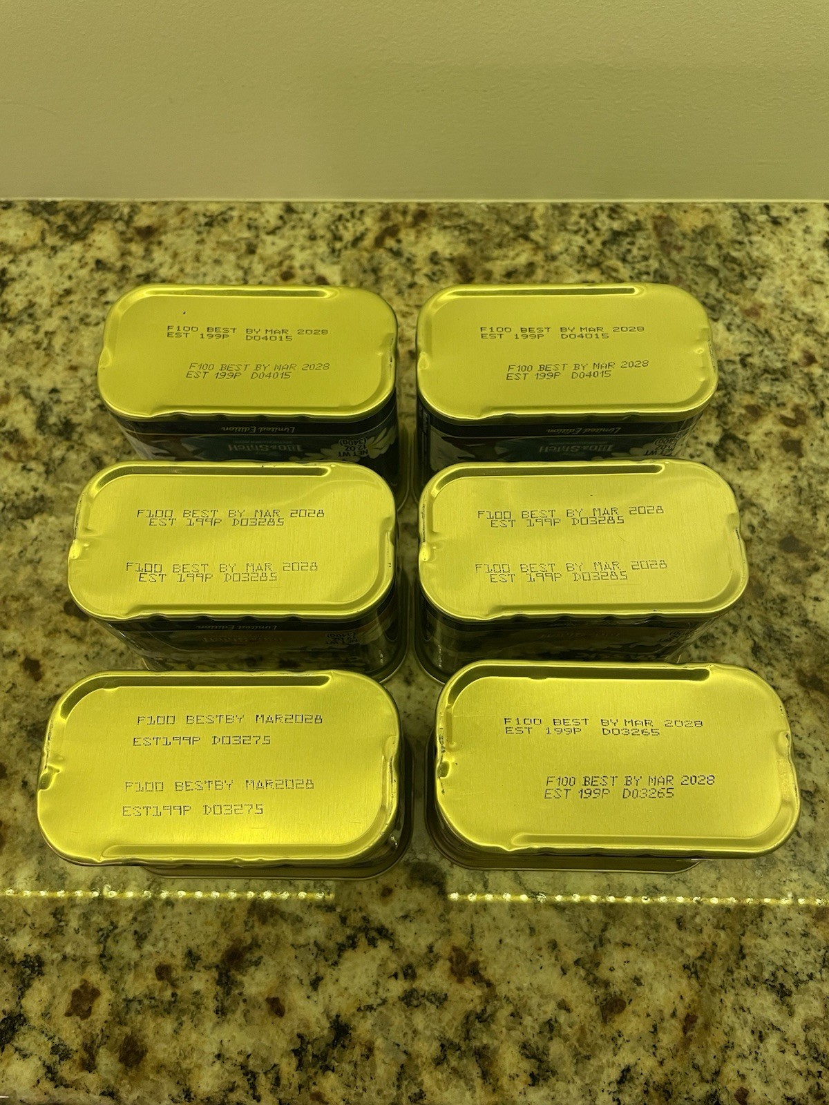 3 Cans Limited Edition Lilo & Stitch SPAM From Hawaii – New