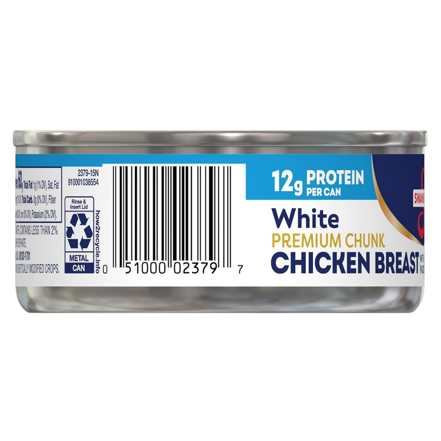 Swanson White Chunk Canned Chicken Breast in Water, Fully Cooked Chicken, 4….