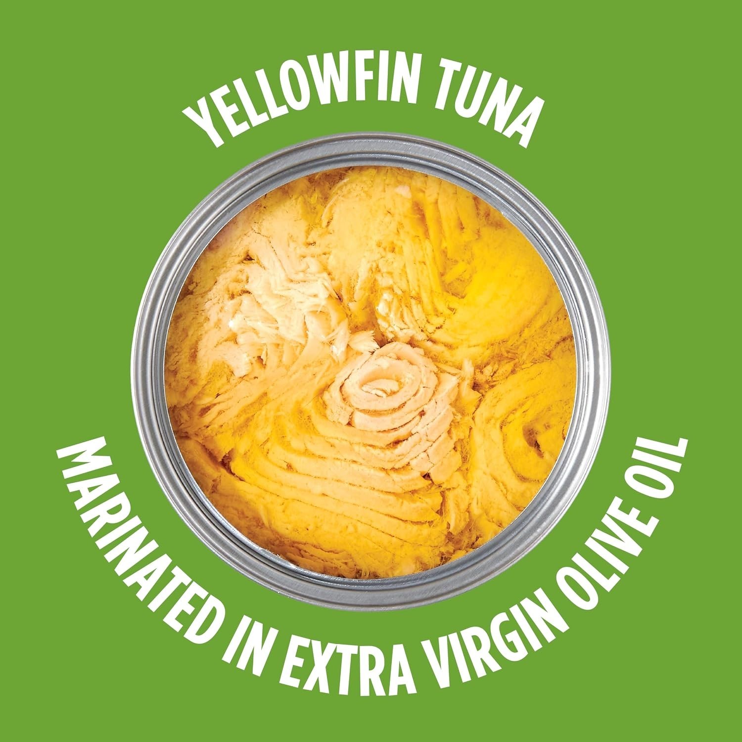 E.V.O.O. Solid Yellowfin/light Tuna in Extra Virgin Olive Oil – 4.5 oz Can Pa…