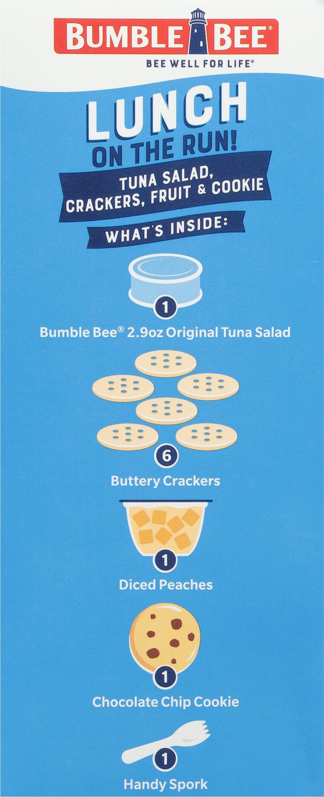 Lunch On The Run Tuna Salad with Crackers Kit, 8.2 oz (Pack of 4) – Ready to …