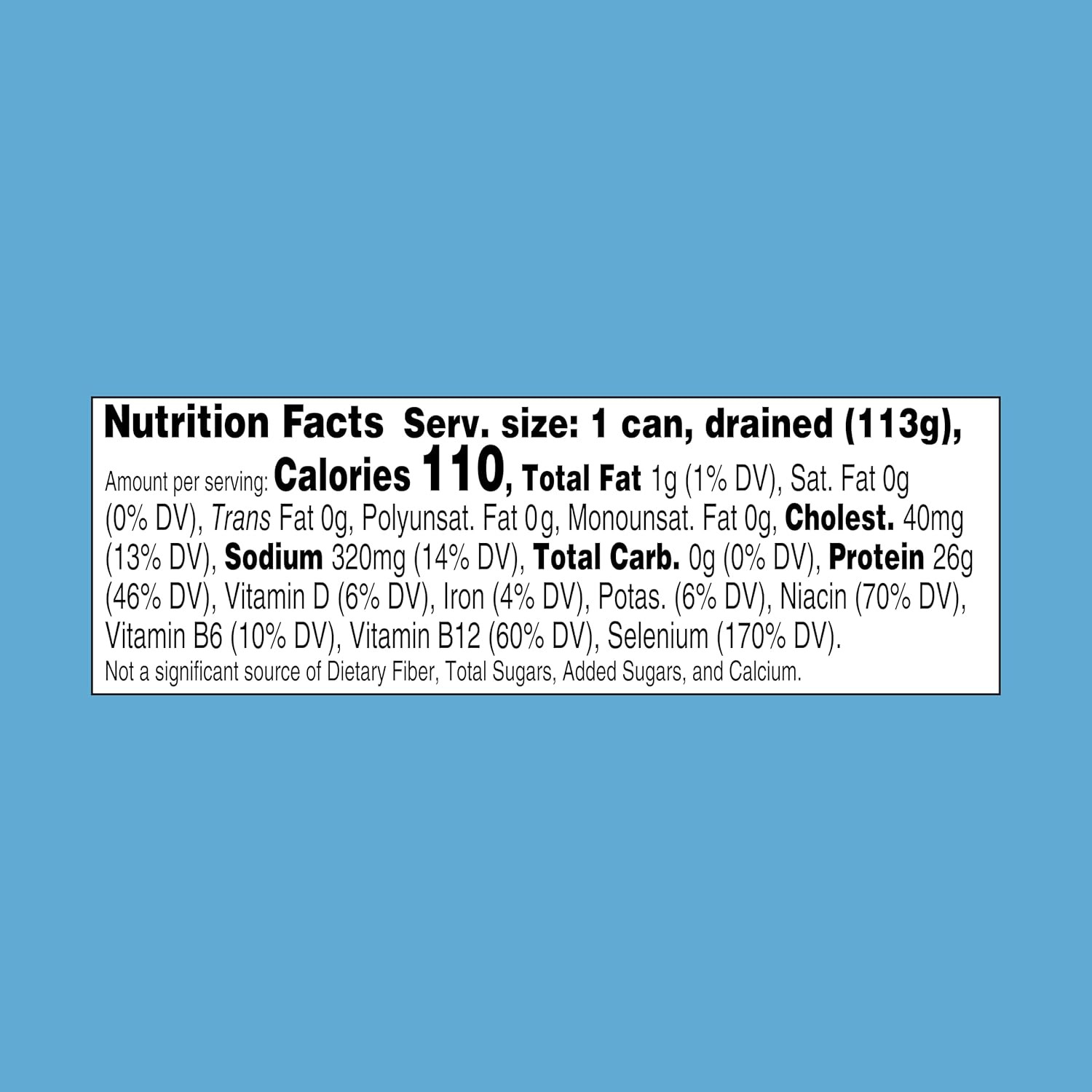 Solid White Albacore Tuna in Water, 5 Oz (24 Pack) Canned Tuna Fish, Wild Cau…