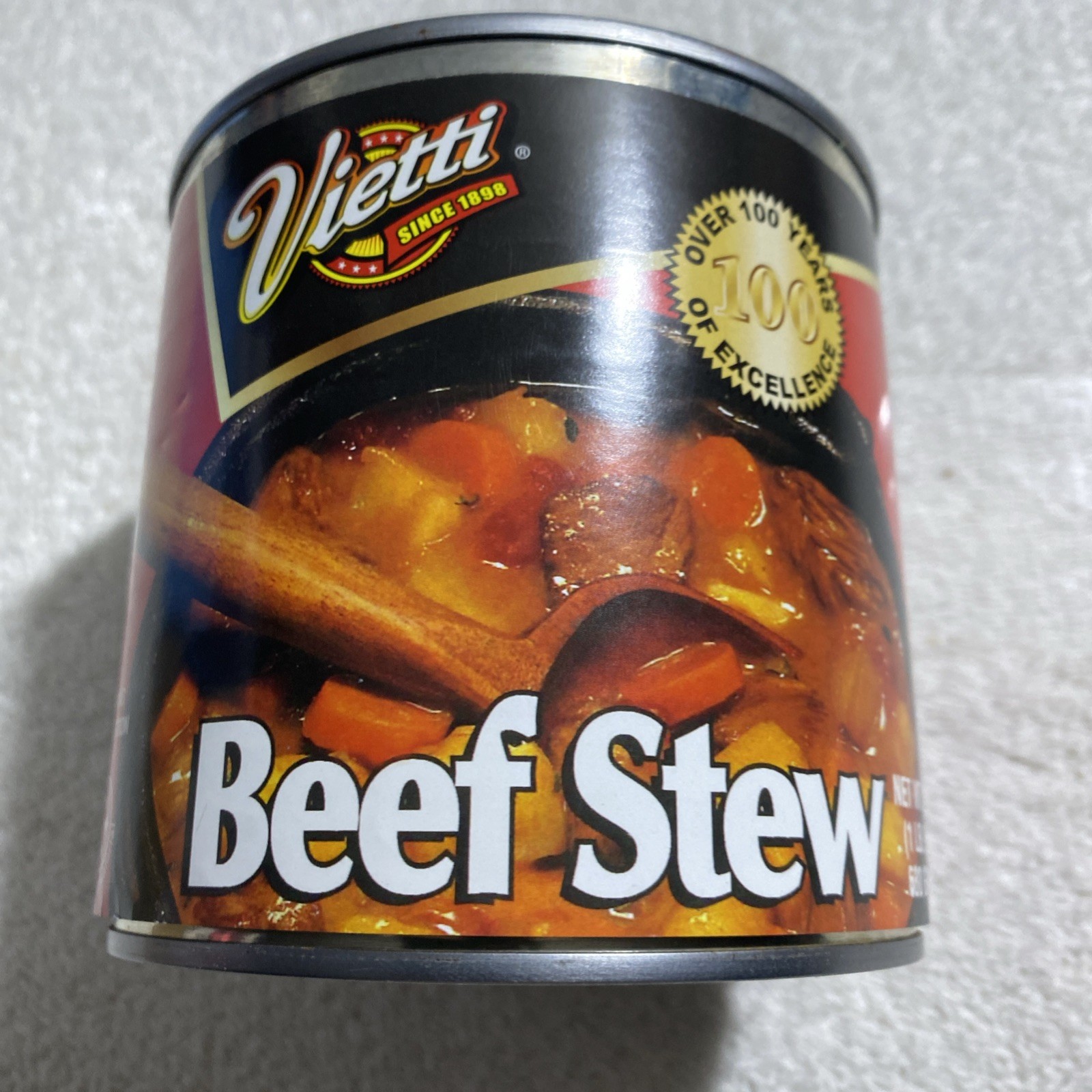 Lot 5 Cans Vietti Beef Stew, 24oz each. Ready To Eat, (T 720) New, Free Shipping