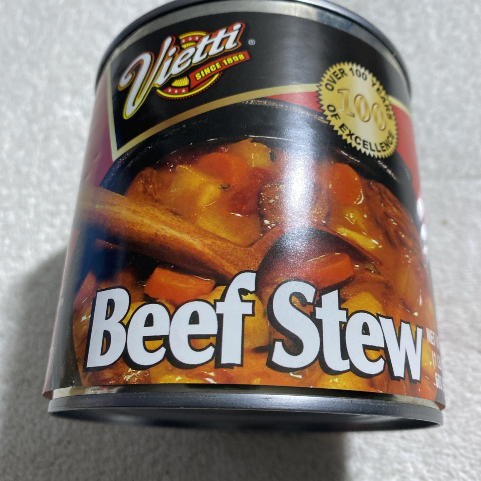 Lot 5 Cans Vietti Beef Stew, 24oz each. Ready To Eat, (T 720) New, Free Shipping