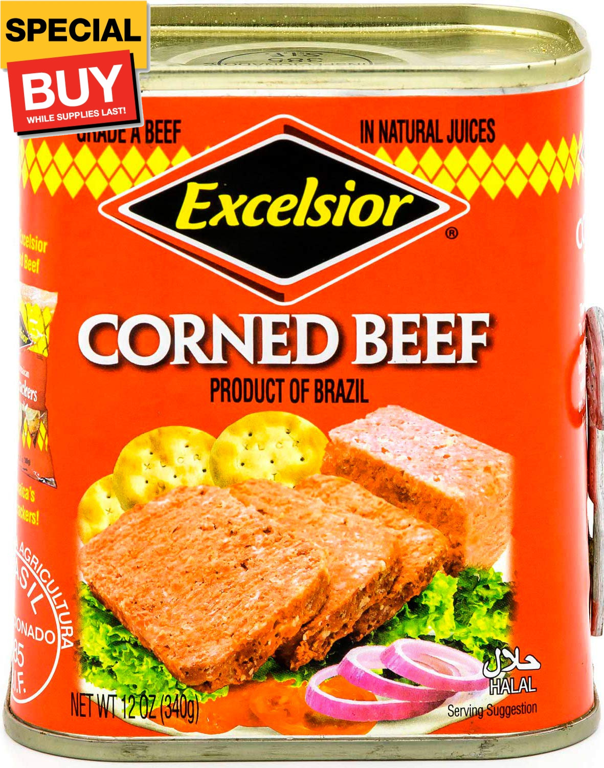 Corned Beef in Natural Juices, 12 Ounce