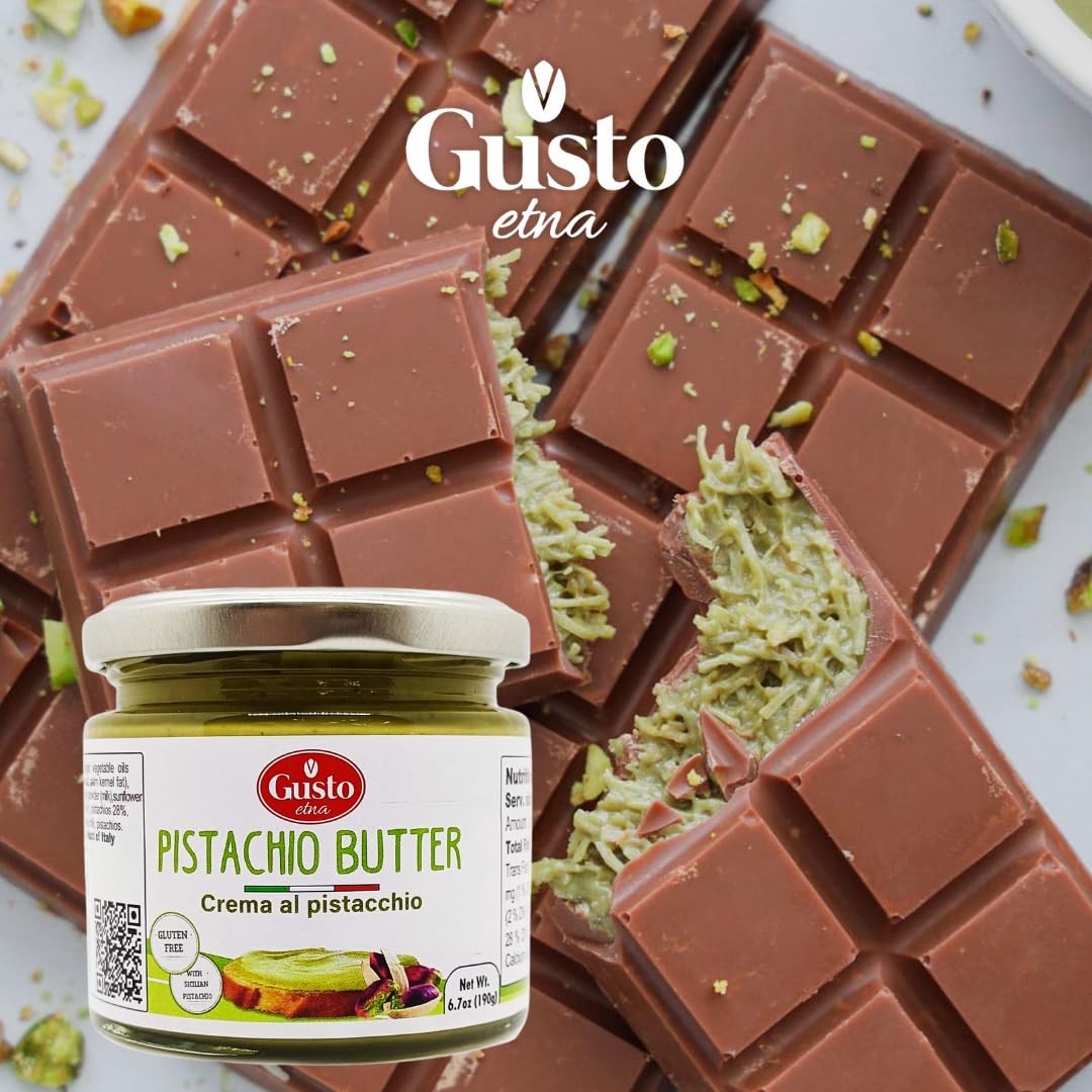 2 Pack – Pistachio Butter Sweet Spreadable Cream, 6.7 oz (190g)