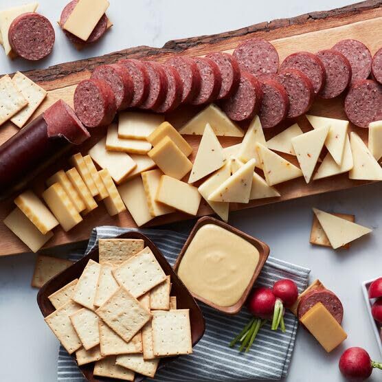 Party-Size Signature Beef Summer Sausage, 26 ounces | Great for Snacking, Gif…