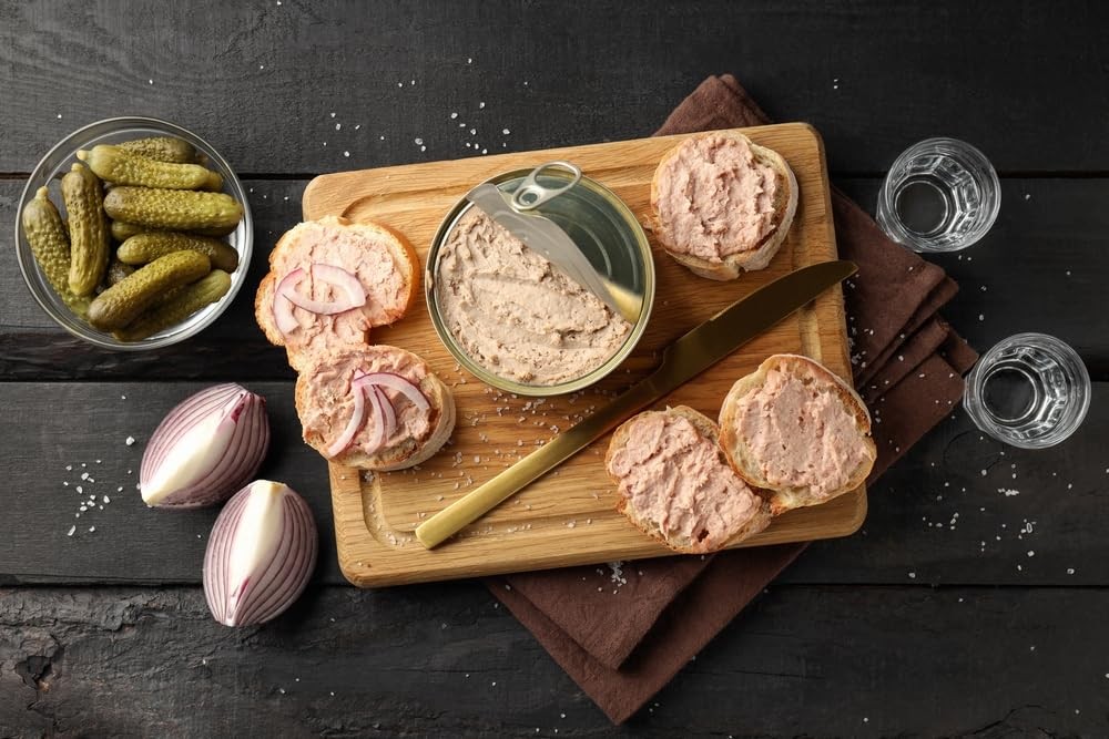 Henaff French Pork Liver Pate | de Foie, 4.5 oz 4.59 Ounce (Pack of 1)